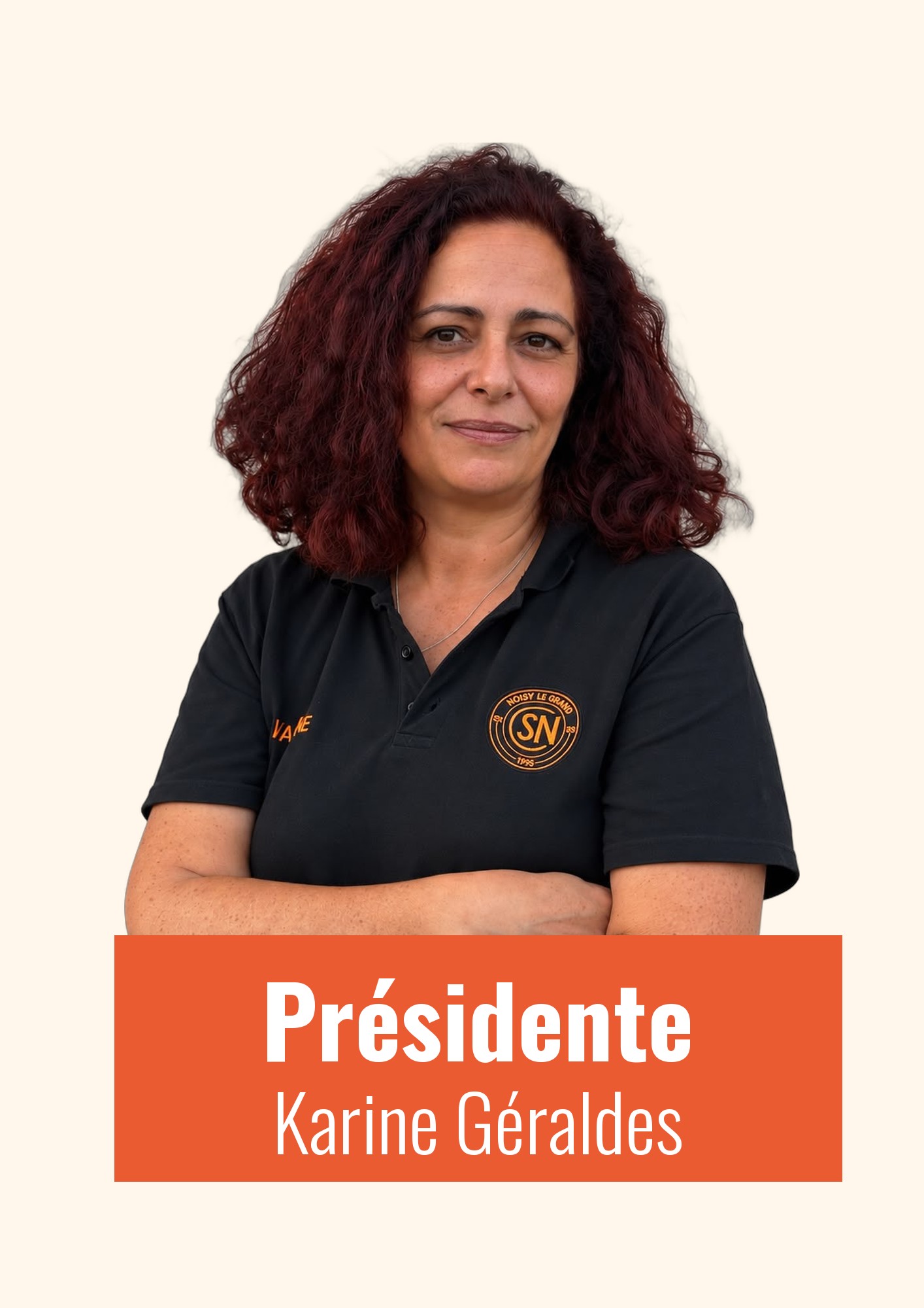 Karine Géraldes, présidente du CSNRS